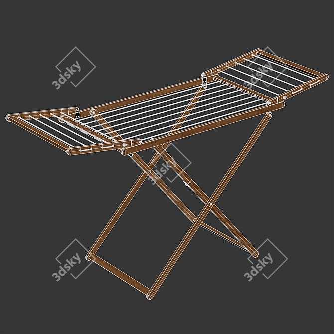 Folding Linen Dryer - Zara Home 3D model image 5