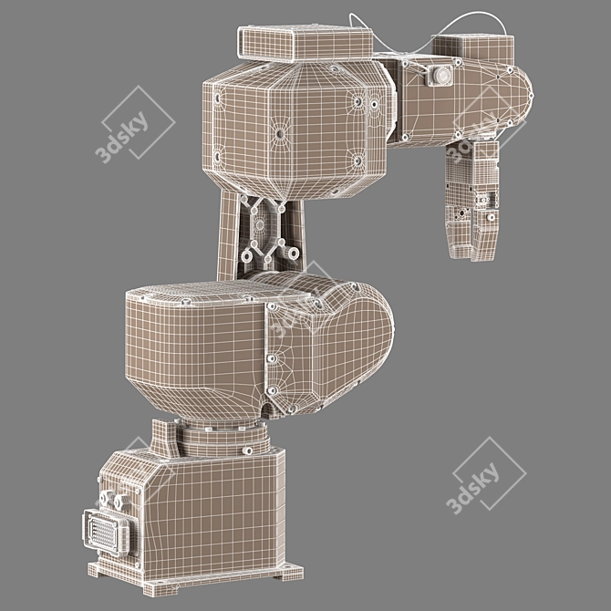 Advanced Industrial Robot: FANUC LR Mate 200iB 3D model image 7