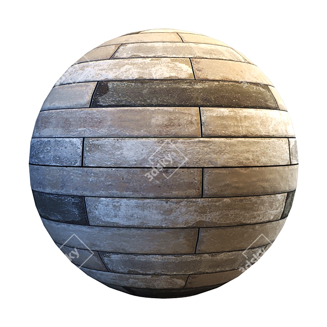 Medieval Stone Texture Kit 3D model image 1