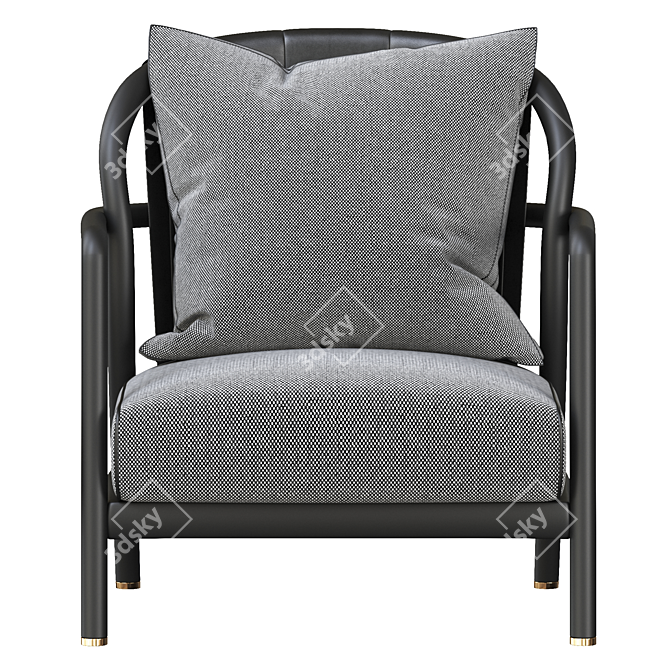 ALISON Flexform Armchairs: Timeless Elegance 3D model image 2