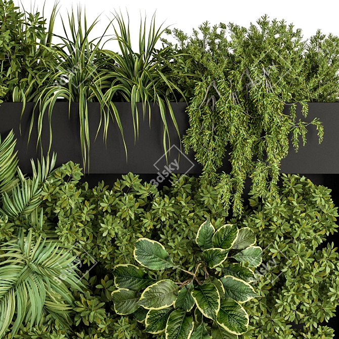 Green Oasis: 230 Indoor Plants 3D model image 5