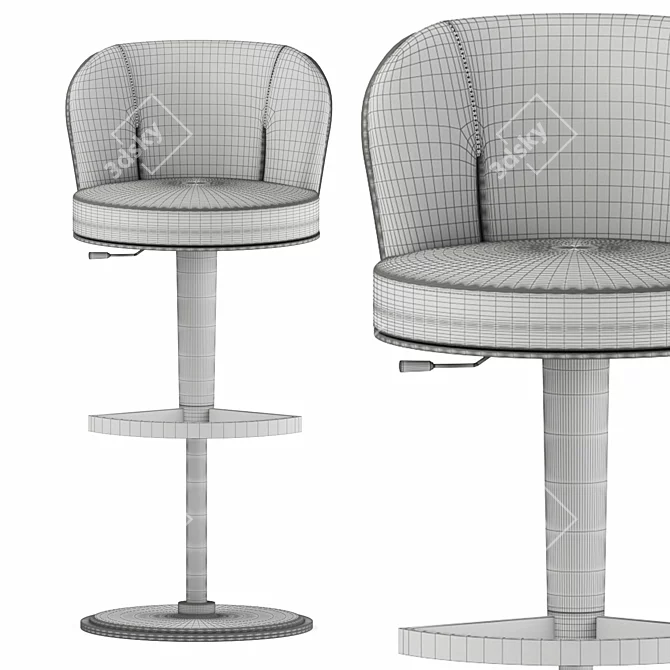 Elevate Your Seating with Giorgetti 3D model image 5