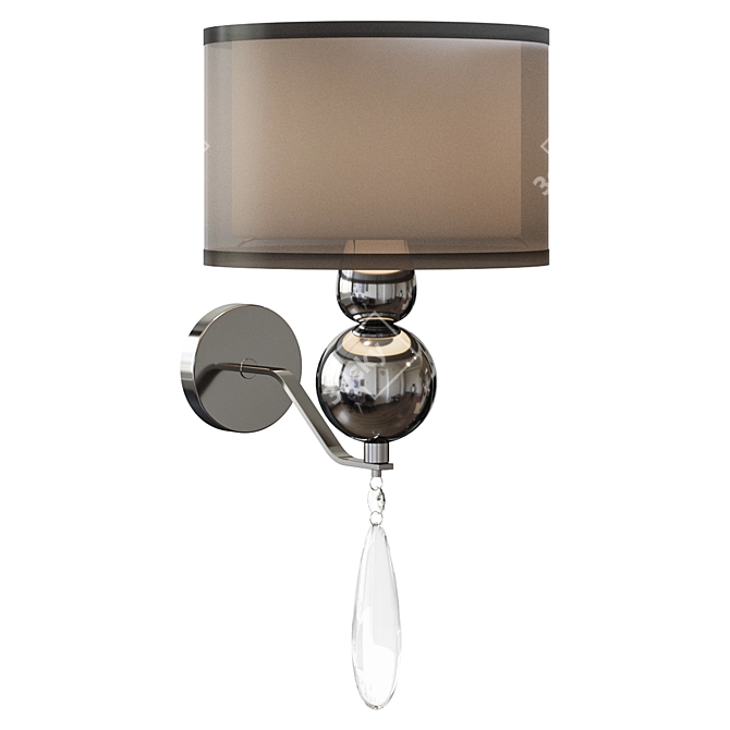 American Elegance Sconce 3D model image 1