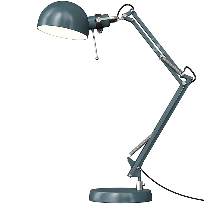 Forså Dark Green Desk Lamp 3D model image 3