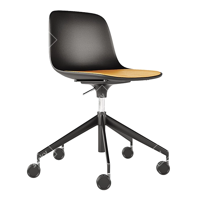 Modern Swivel Chair - Lapalma Seela S340 3D model image 1