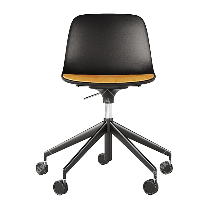 Modern Swivel Chair - Lapalma Seela S340 3D model image 3