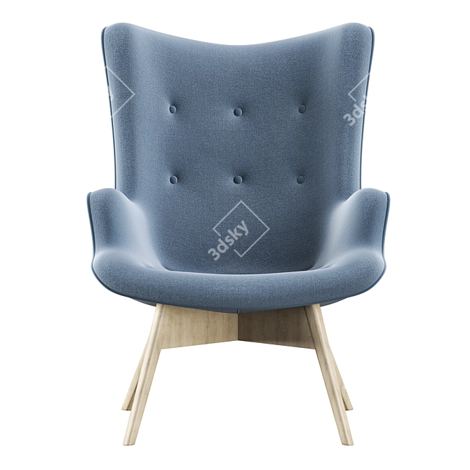 Heavenly Eco Wing Armchair 3D model image 6