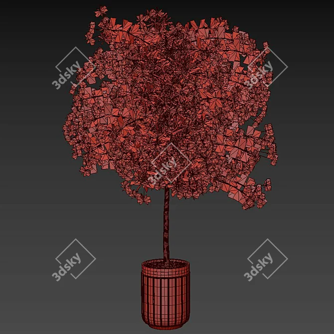 Lush Greenery Bush for Versatile Landscaping 3D model image 2