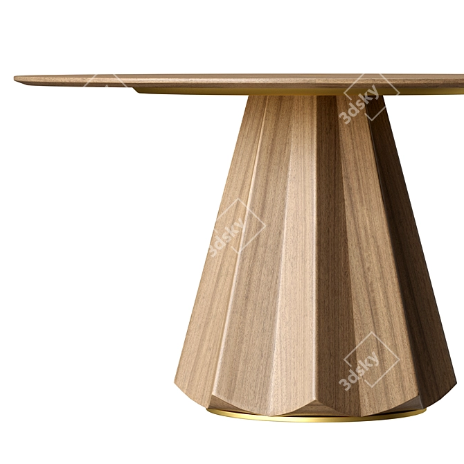 Boho Chic Dining Set - Roche Bobois Girasol 3D model image 3