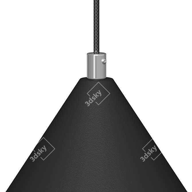 Abyss Mini Pendant: Mesmerizing Lighting 3D model image 4