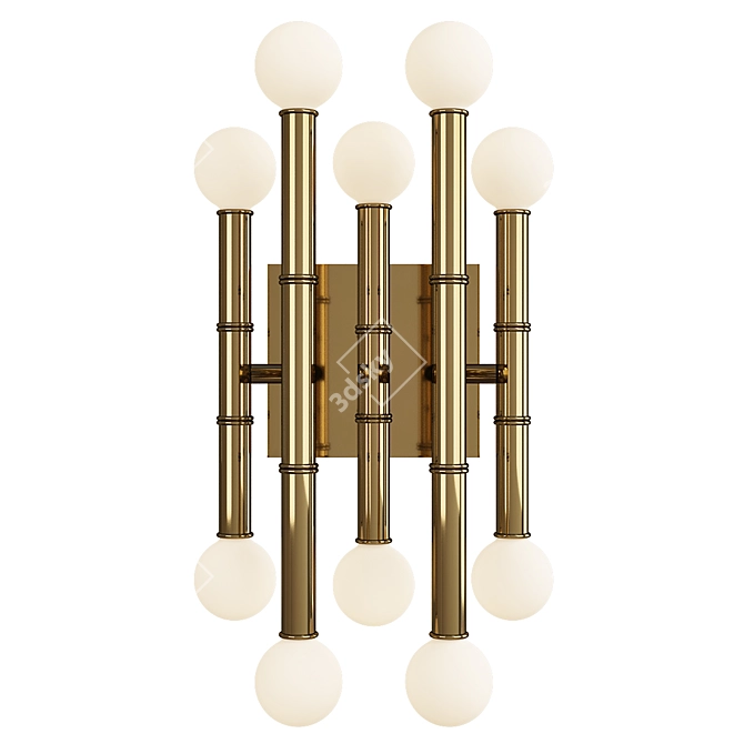 Modern Meurice Wall Sconce 3D model image 1