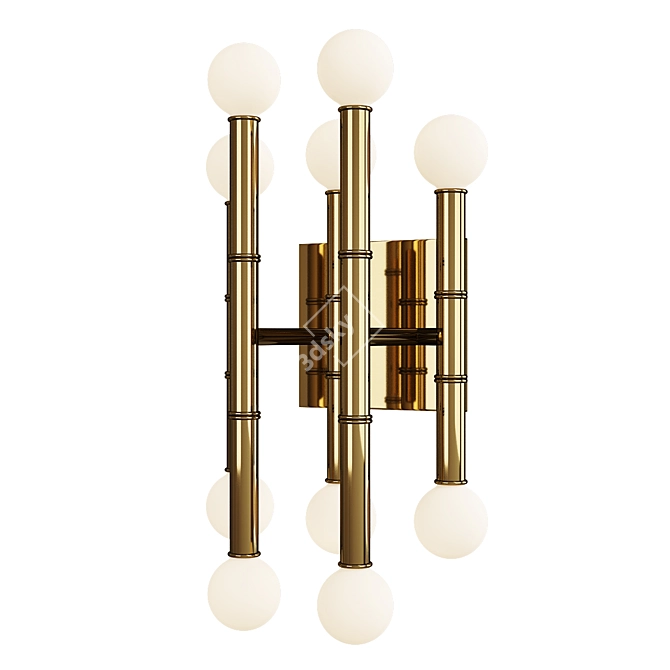 Modern Meurice Wall Sconce 3D model image 2