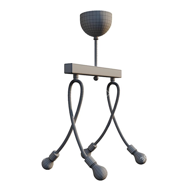 Selo Chandeliers 02: Elegant Lighting Solution 3D model image 2