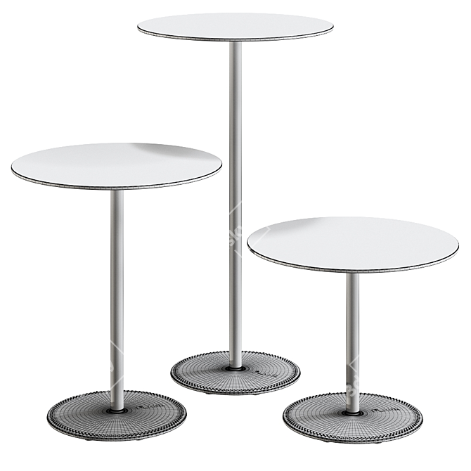 Modern Italian Bon Table 9380 3D model image 3