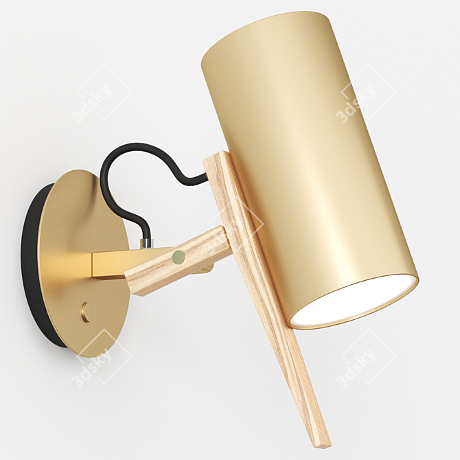 Elegant Scantling A Sconce 3D model image 1