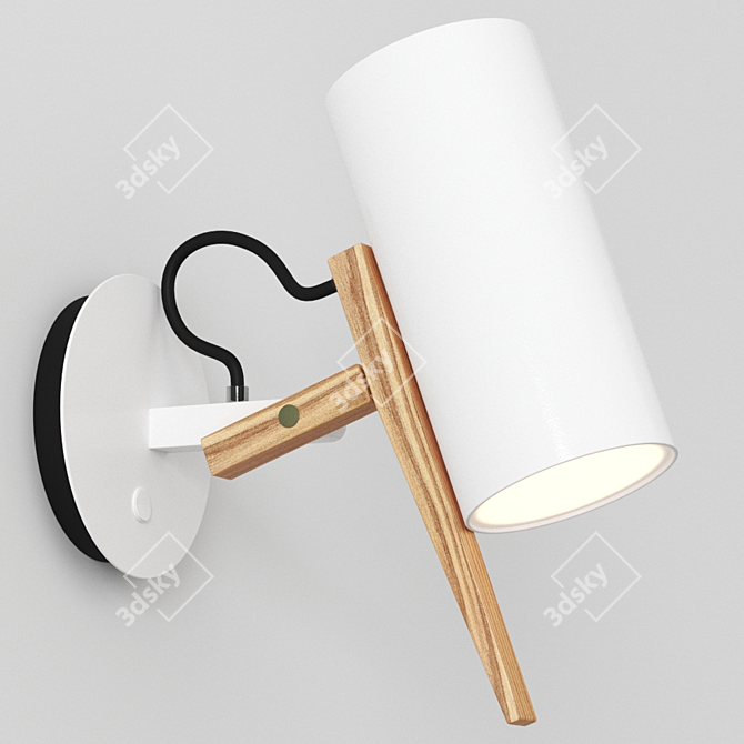 Elegant Scantling A Sconce 3D model image 3