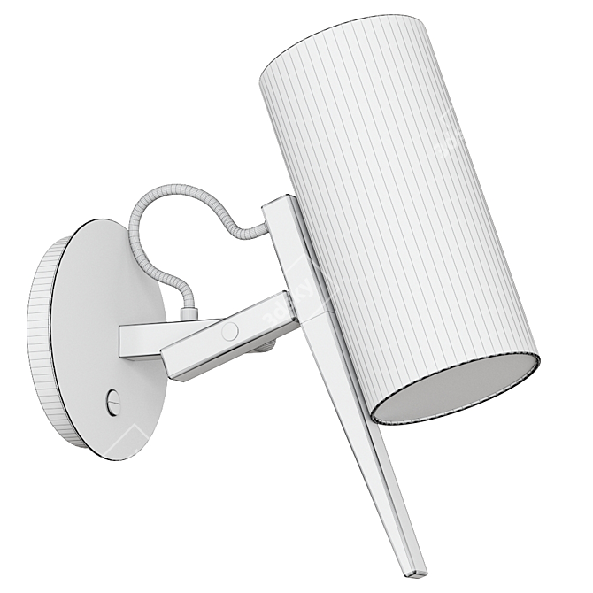 Elegant Scantling A Sconce 3D model image 4