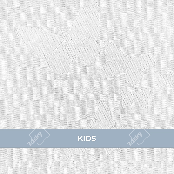 BauTex Design | KIDS Quartz Wallpaper 3D model image 1