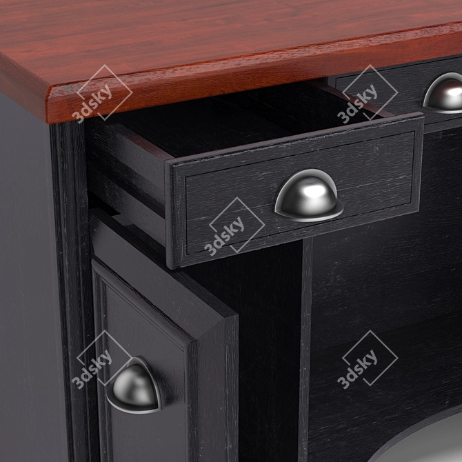 Modern Table_02: VRay Compatible 3D model image 10