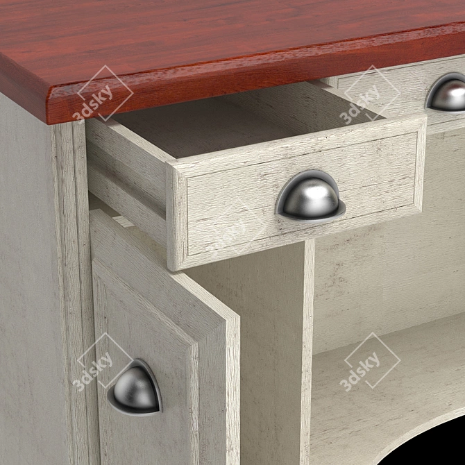 Modern Table_02: VRay Compatible 3D model image 13