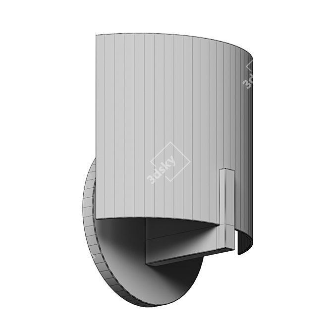 Scudo LED Wall Light 3D model image 4