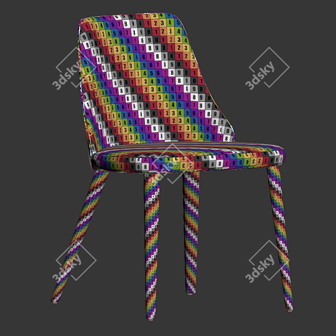 Break Bross Dining Chair-2012 3D model image 5