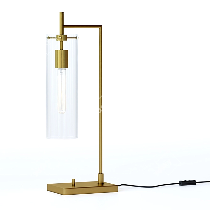 Elegant Marian Table Lamp 3D model image 5