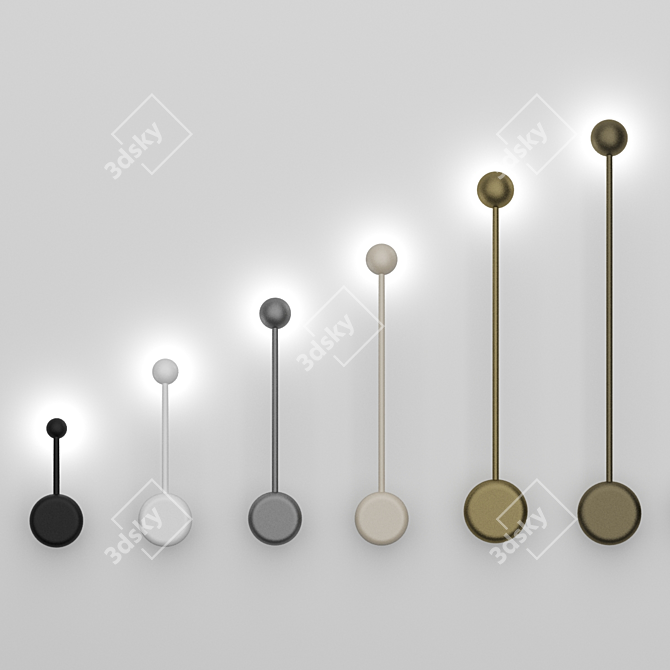 Integrator IT-Dots LED Wall Lamp 3D model image 1