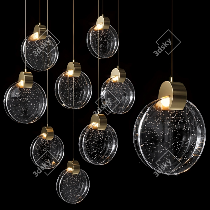 Minimalist Pendant Light - Polys: 598.424 3D model image 1