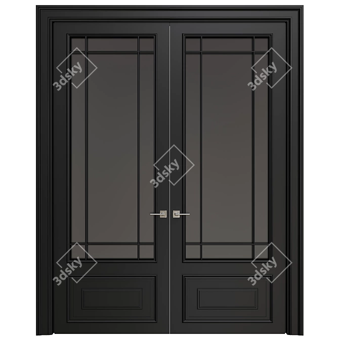 Modern Interior Door 106 3D model image 1