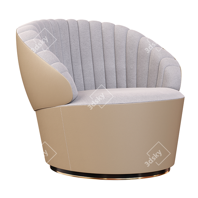 Contemporary CONSONANCE Armchair by Roche Bobois 3D model image 1