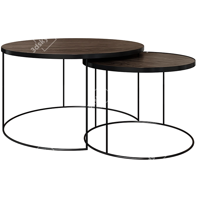 LOFT LIFE BROOKLIN Coffee Table 3D model image 1