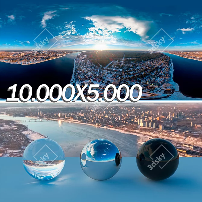 Ultra HDRI Pack #5: 10000x5000 3D model image 1