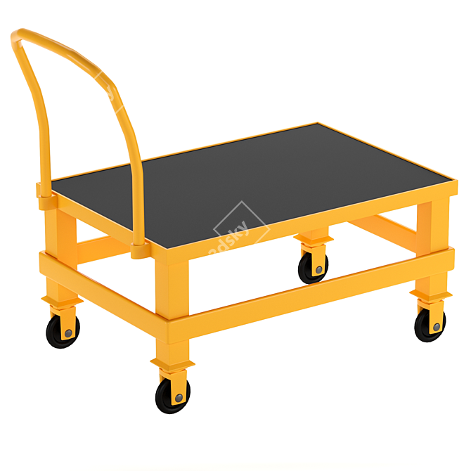 ErgoMove Foldable Platform Trolley 3D model image 1