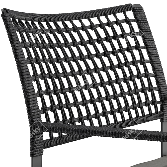 Elegant Regista Armchair: Classic Design 3D model image 2