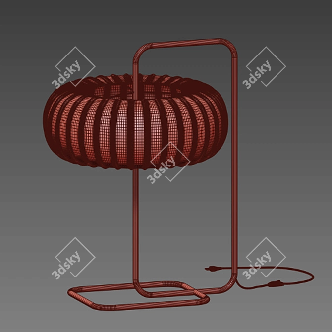 Modern LED Desk Lamp 3D model image 3