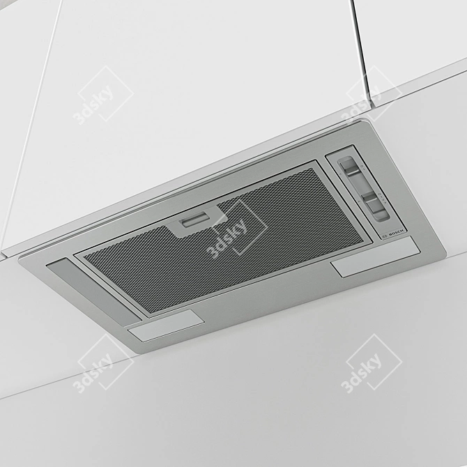 Bosch DLN53AA50 Cooker Hood: Powerful, Sleek, Efficient 3D model image 5