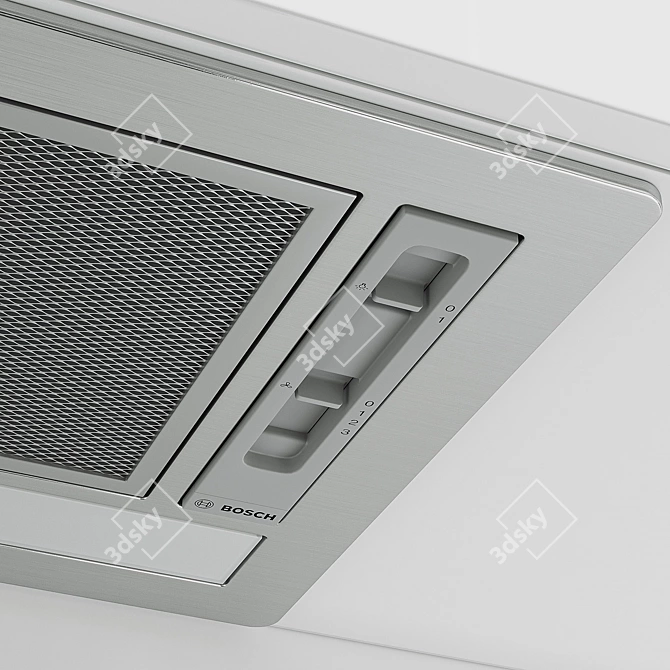 Bosch DLN53AA50 Cooker Hood: Powerful, Sleek, Efficient 3D model image 6