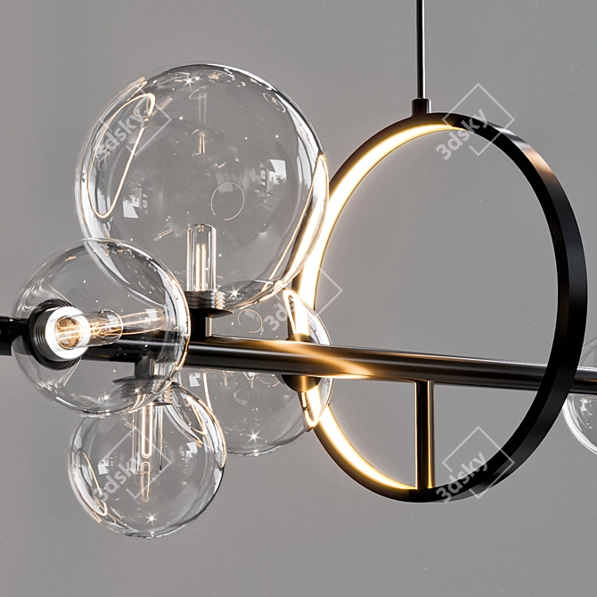 IONA L Pendant Light - Modern Design 3D model image 4