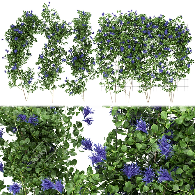 Botanical Bliss: Collection of 227 Exquisite Plants 3D model image 1