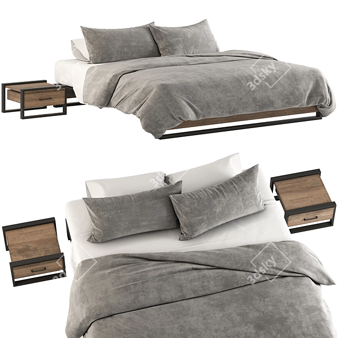 Transform Bed Centaurus 3D model image 1