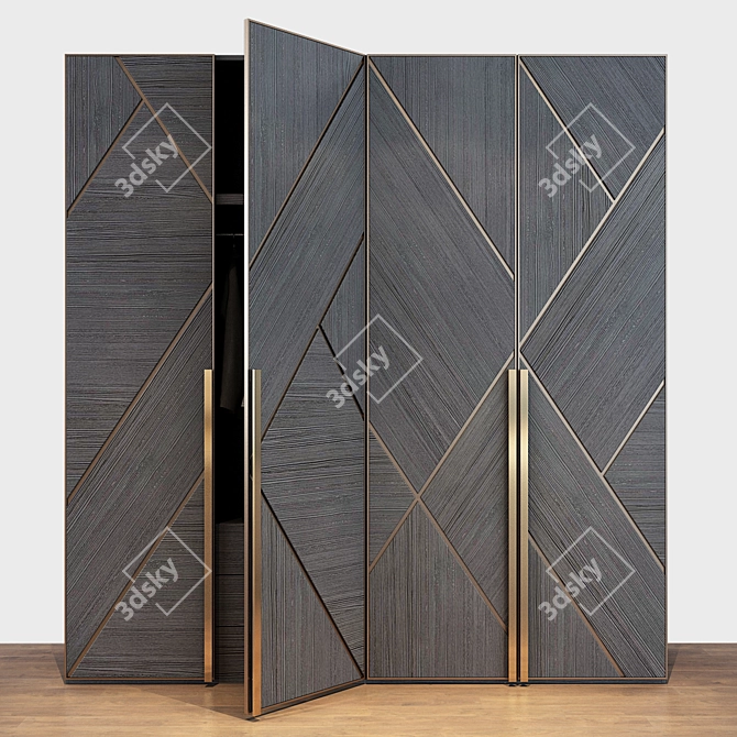 Modern Cabinet Furniture 062 3D model image 1