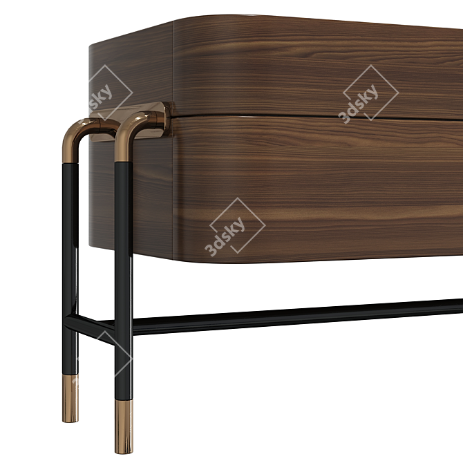 Polis 9530 Versatile Nightstand 3D model image 3