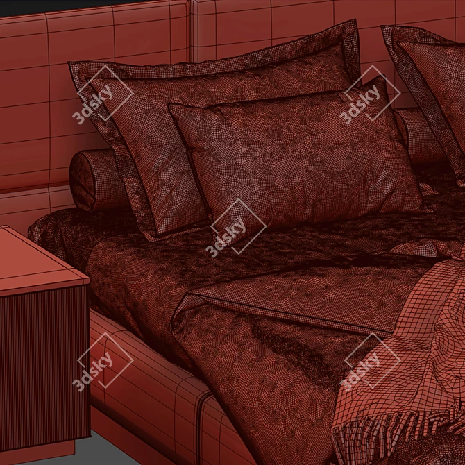 Eternal Dream Bed 3D model image 6