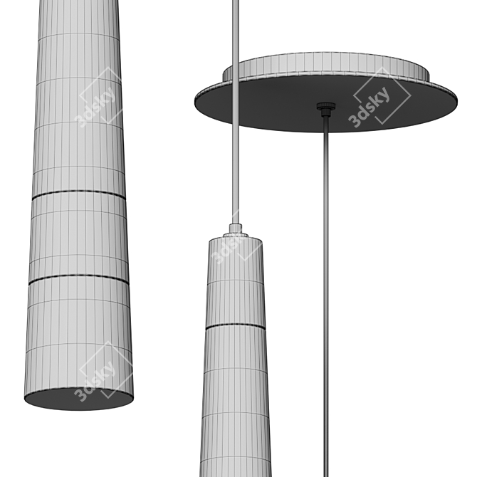 Padron Pendant by Modern Forms 3D model image 3