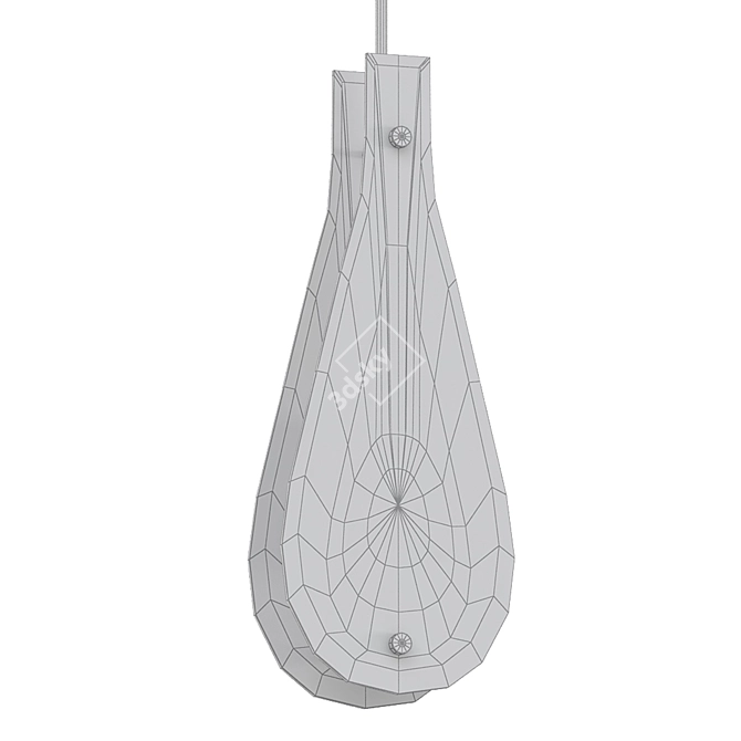 Elegant Max Ingrand Light Fixture 3D model image 2