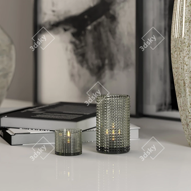 Elegant 3D Decor: PBR Design 3D model image 4