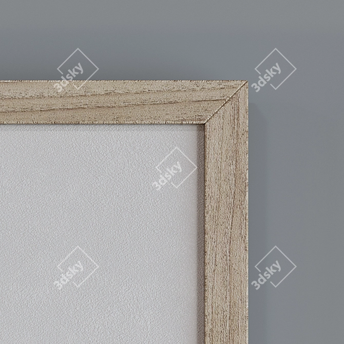 Modern Set of 4 Picture Frames with Multiple Colors - 90x60, 60x60 3D model image 6