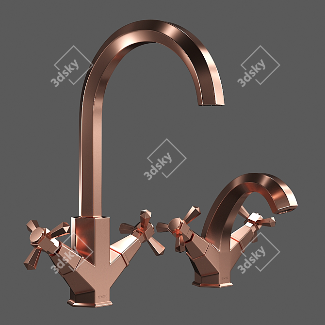 Newarc Hexa 3D Mixer Model 3D model image 7