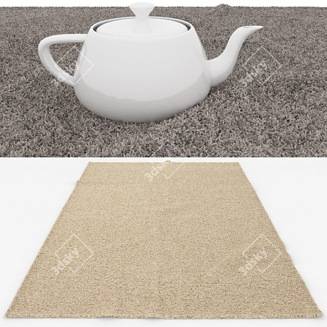 Versatile Rug Set for 3D Scenes 3D model image 3